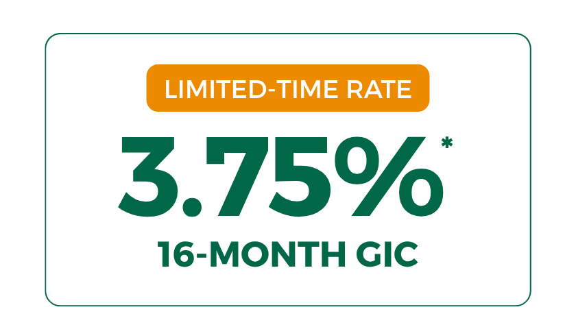 3.75% GIC Rate